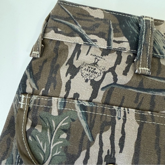 NWOT Vintage Carhartt WU345 Camo Double Knee Hunting Pants 32 X 32 - Picture 11 of 13